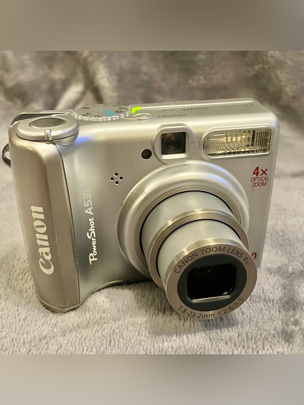Canon PowerShot A530 5.0MP Digital Camera *TESTED & WORKING*